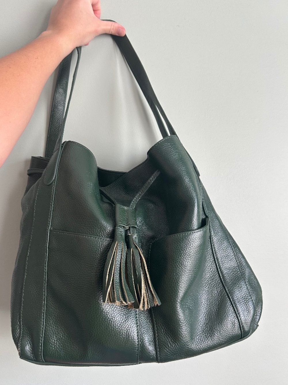 Laggo forest green bag